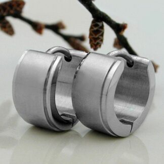 Ohrschmuck Herren Edelstahl