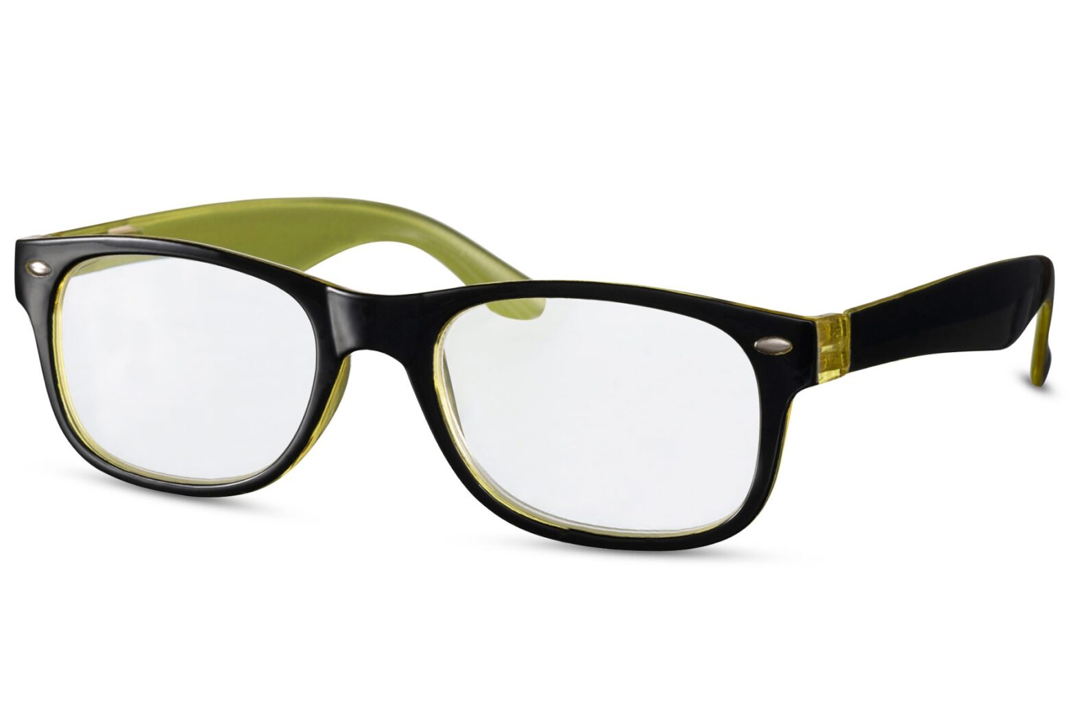 Unisex Lesebrille Akzente schwarz